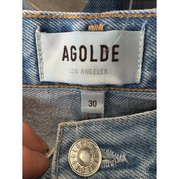 AGOLDE 90's Mid Rise Jeans Size 30 - Picture 5 of 6